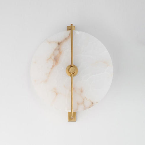 Maxim Quarry Flush Mount in Natural Aged Brass Finish Model: 18200WANAB