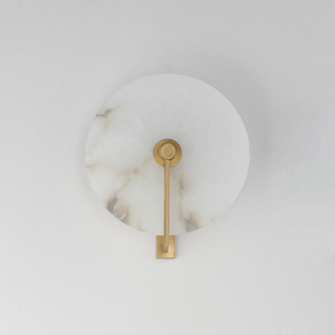 Maxim Quarry Wall Sconce in Natural Aged Brass Finish Model: 18201WANAB