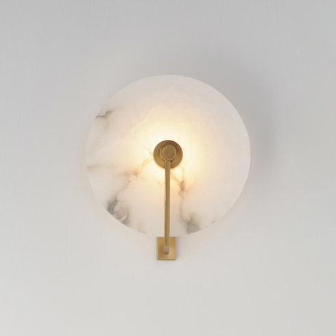 Maxim Quarry Wall Sconce in Natural Aged Brass Finish Model: 18201WANAB