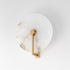 Maxim Quarry Wall Sconce in Natural Aged Brass Finish Model: 18201WANAB