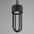 Maxim Quayside VX Outdoor Pendant in Black Finish Model: 40683BK
