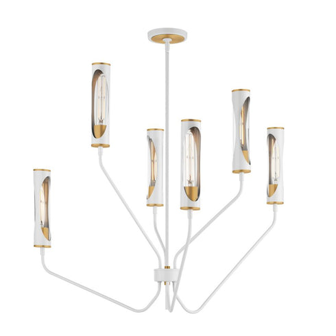 Maxim Regent Multi Tier Chandelier in Black / Antique Brass Finish Model: 16176CLBKAB