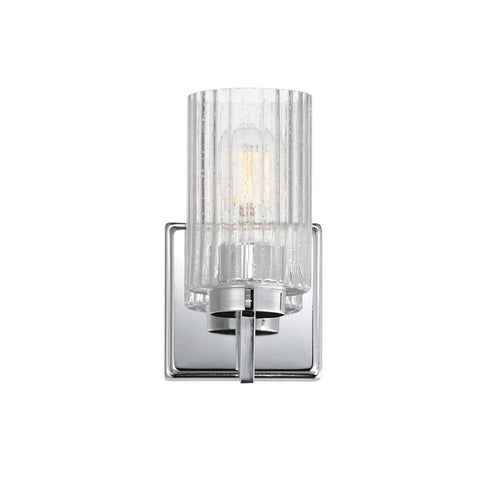 Maxim Rigata Wall Sconce in Black Finish Model: 21371CRBK