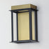 Maxim Rincon Outdoor Wall Mount in Black / Gold Finish Model: 50752BKGLD