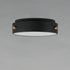 Maxim Rivet Outdoor Flush Mount in Black / Antique Brass Finish Model: 42129BKAB