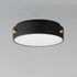 Maxim Rivet Outdoor Flush Mount in Black / Antique Brass Finish Model: 42129BKAB