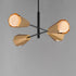 Maxim Rizzo Chandelier in Black Antique Brass Finish Model: 10815SWBKAB