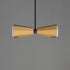 Maxim Rizzo Multi Light Pendant in Black Antique Brass Finish Model: 10812SWBKAB