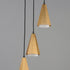 Maxim Rizzo Multi Light Pendant in Black Antique Brass Finish Model: 10813SWBKAB