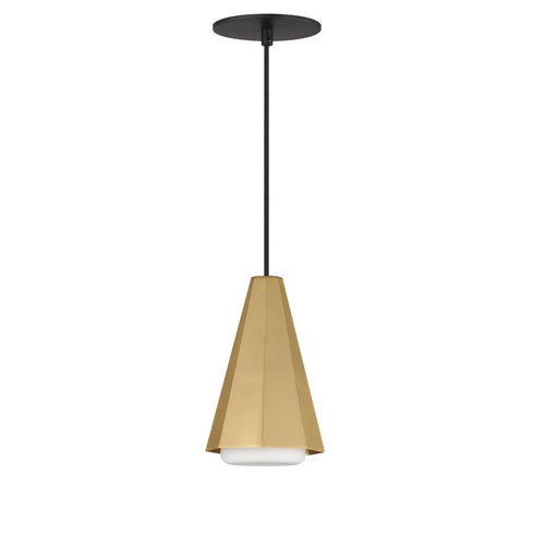 Maxim Rizzo Single Pendant in Black Antique Brass Finish Model: 10811SWBKAB