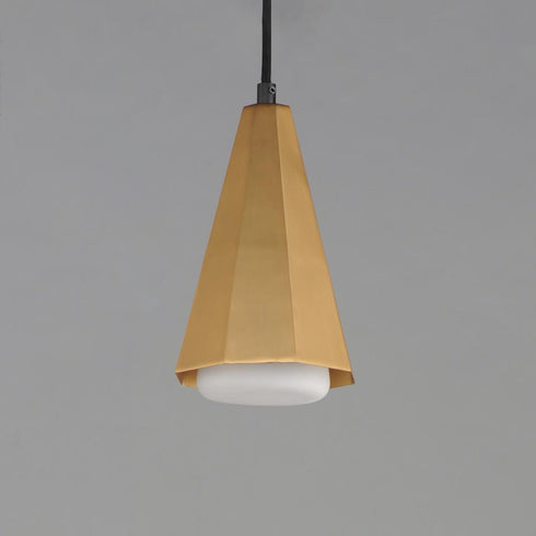 Maxim Rizzo Single Pendant in Black Antique Brass Finish Model: 10811SWBKAB