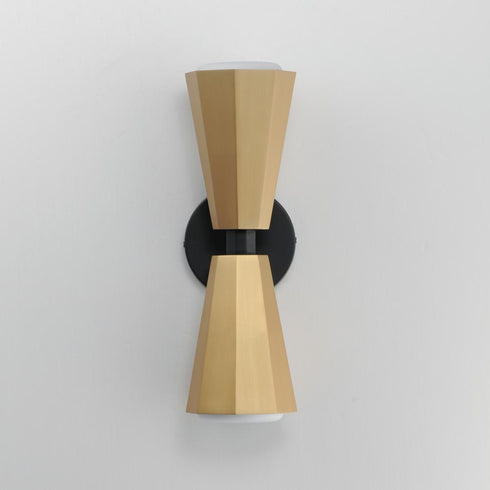 Maxim Rizzo Wall Sconce in Black Antique Brass Finish Model: 10810SWBKAB