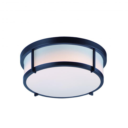 Maxim Rogue LED Flush Mount in Black Finish Model: 10273WTBK