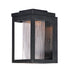 Maxim Salon LED Outdoor Wall Mount in Black Finish Model: 55902CRBK