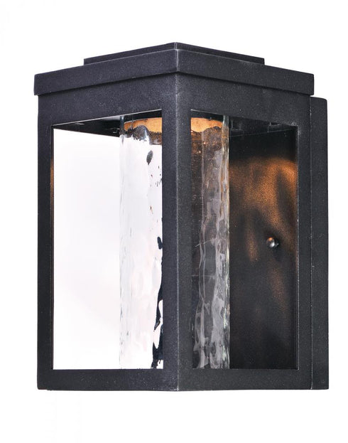 Maxim Salon LED Outdoor Wall Mount in Black Finish Model: 55902CRBK