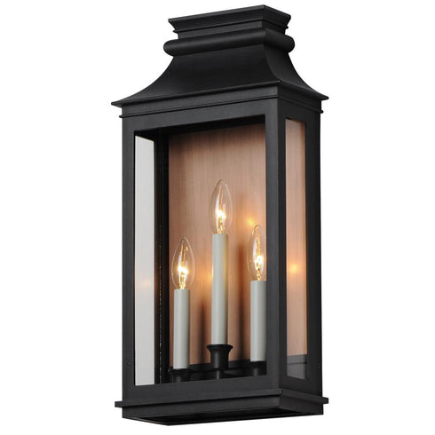 Maxim Savannah VX Outdoor Wall Mount in Antique Copper / Black Oxide Finish Model: 40916CLACPBO