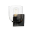 Maxim Scoop Bath Vanity in Black Finish Model: 21231CLBK