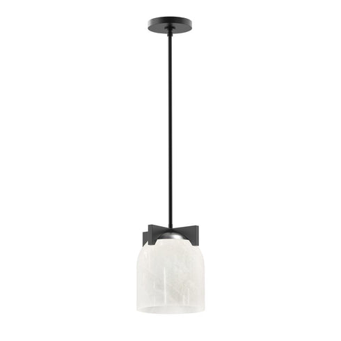 Maxim Scoop Single Pendant in Black Finish Model: 21230CLBK