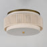 Maxim Seacliff Flush Mount in Natural Aged Brass Finish Model: 12810OFNAB