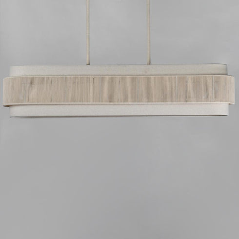 Maxim Seacliff Linear Pendant in Natural Aged Brass Finish Model: 12815OFNAB