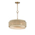 Maxim Seacliff Single Pendant in Natural Aged Brass Finish Model: 12813OFNAB
