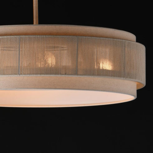 Maxim Seacliff Single Pendant in Natural Aged Brass Finish Model: 12814OFNAB