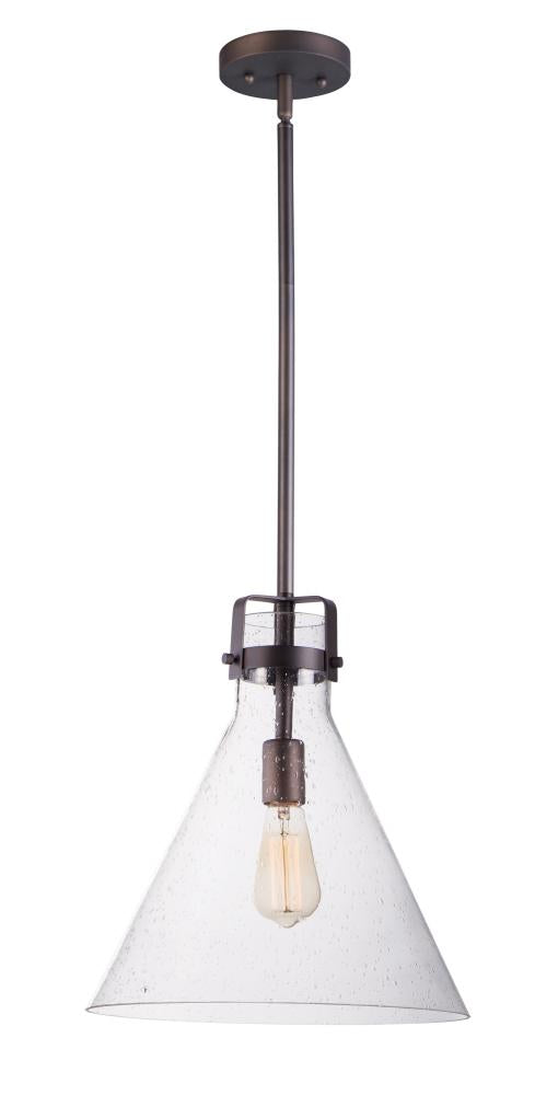 Maxim Seafarer Single Pendant in Oil Rubbed Bronze Finish Model: 26119CDOI/BUL