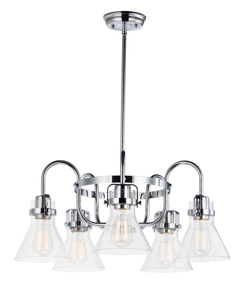 Maxim Seafarer Single Tier Chandelier in Oil Rubbed Bronze Finish Model: 26117CDOI
