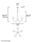Maxim Shelter Chandelier in Satin Nickel Finish Model: 11825SWSN