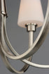 Maxim Shelter Chandelier in Satin Nickel Finish Model: 11826SWSN