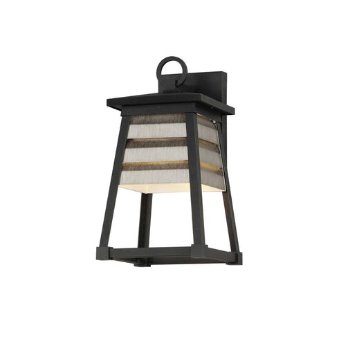 Maxim Shutters Outdoor Wall Mount in Black Finish Model: 40632BK