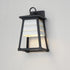 Maxim Shutters Outdoor Wall Mount in Black Finish Model: 40632WTBK