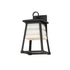 Maxim Shutters Outdoor Wall Mount in Black Finish Model: 40632WTBK