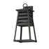 Maxim Shutters Outdoor Wall Mount in Black Finish Model: 40634BK
