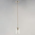Maxim Sleek Mini Pendant in Satin Nickel Finish Model: 91840CDSN