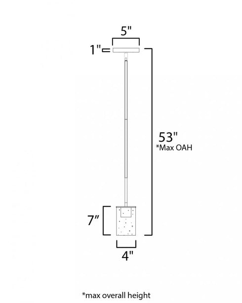 Maxim Sleek Mini Pendant in Satin Nickel Finish Model: 91840CDSN
