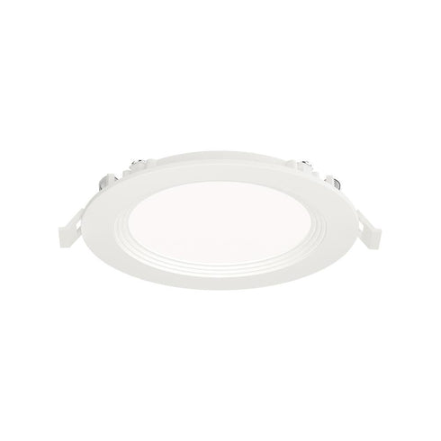 Maxim Slim Baffle Flush Mount in White Finish Model: 67725WTWT