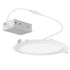 Maxim Slim Baffle Flush Mount in White Finish Model: 67727WTWT