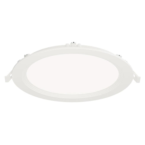 Maxim Slim Baffle Flush Mount in White Finish Model: 67729WTWT