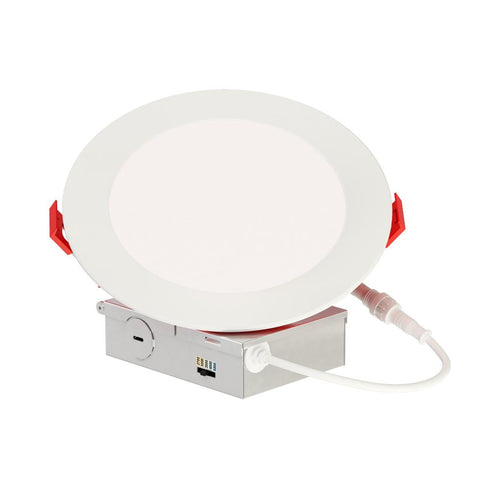 Maxim Slim Fire Flush Mount in White Finish Model: 67716WTWT