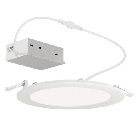 Maxim Slim Flush Mount in White Finish Model: 67707WTWT