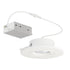 Maxim Slim Gimbal Flush Mount in White Finish Model: 67757WTWT