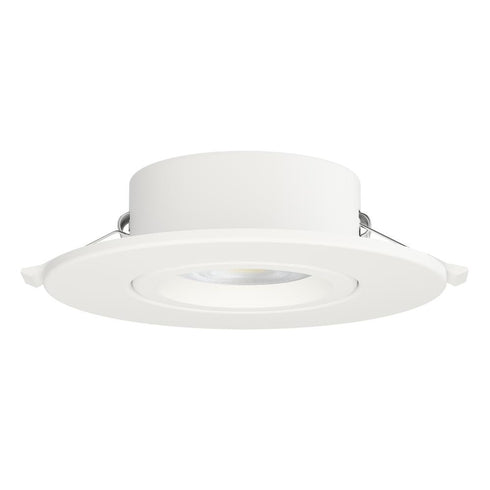 Maxim Slim Gimbal Flush Mount in White Finish Model: 67757WTWT