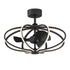 Maxim Solstice Fandelight in Black Finish Model: 61005BK