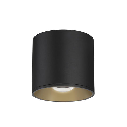 Maxim Stout Flush Mount in Black Finish Model: 86212BK