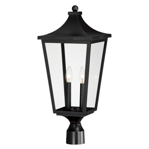 Maxim Sutton Place VX Outdoor Wall Mount in Black Finish Model: 40230CLBK