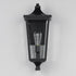Maxim Sutton Place VX Outdoor Wall Mount in Black Finish Model: 40233CLBK