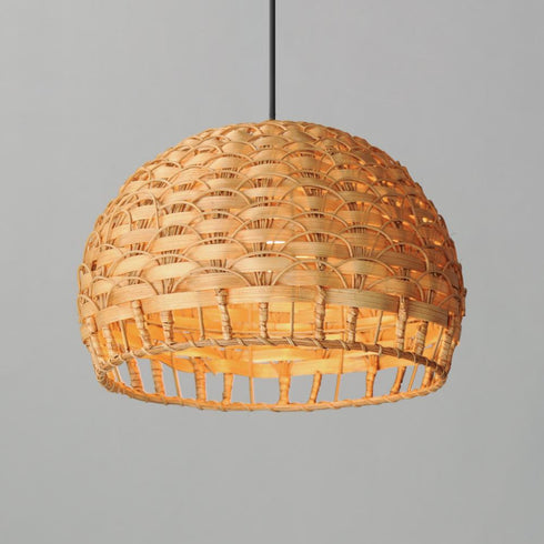 Maxim Tahiti Single Pendant in Black Finish Model: 14411NABK