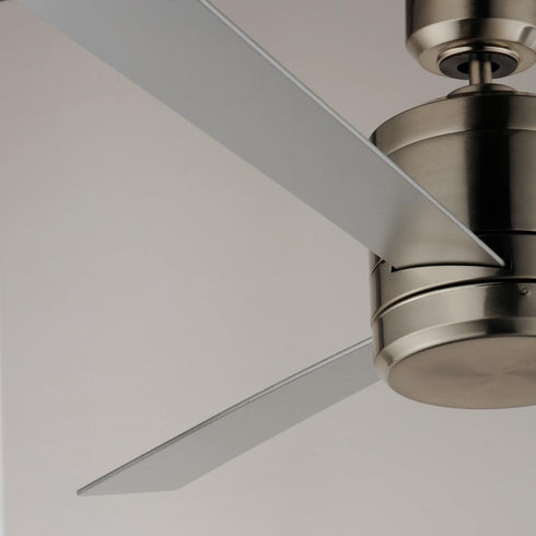 Maxim Tanker Indoor Ceiling Fan in Satin Nickel Finish Model: 88805SN