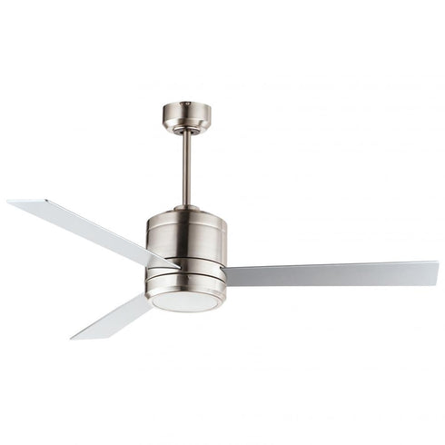 Maxim Tanker Indoor Ceiling Fan in Satin Nickel Finish Model: 88806SN